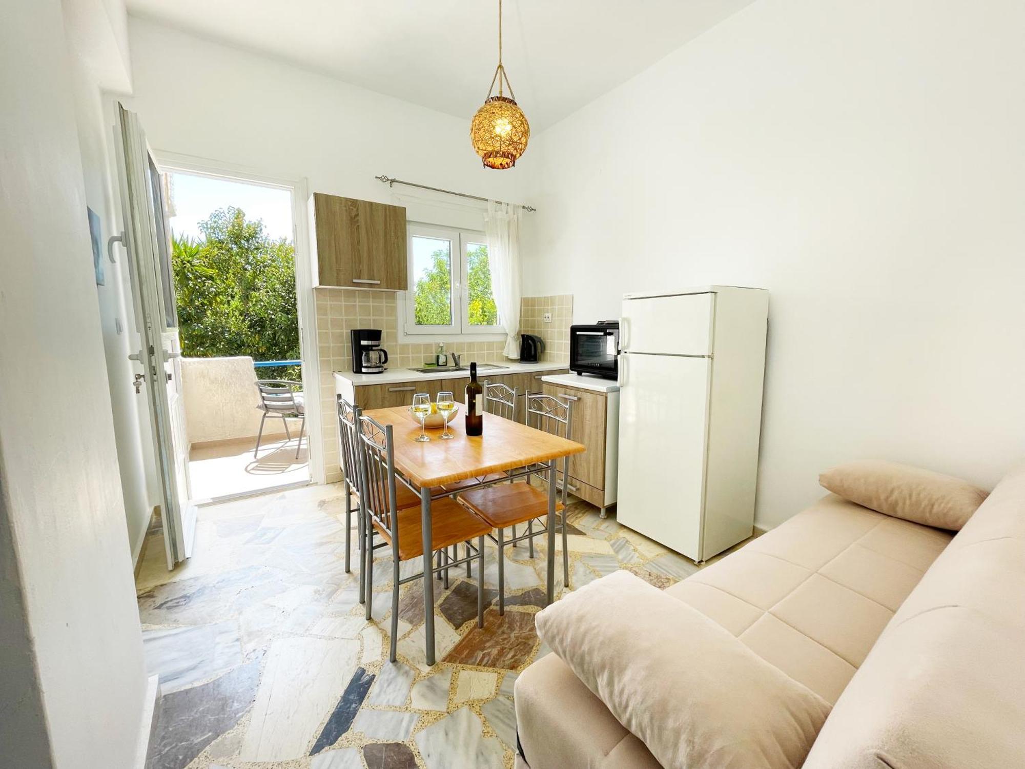 Odysseas Apartments 2 Marathokampos Ngoại thất bức ảnh
