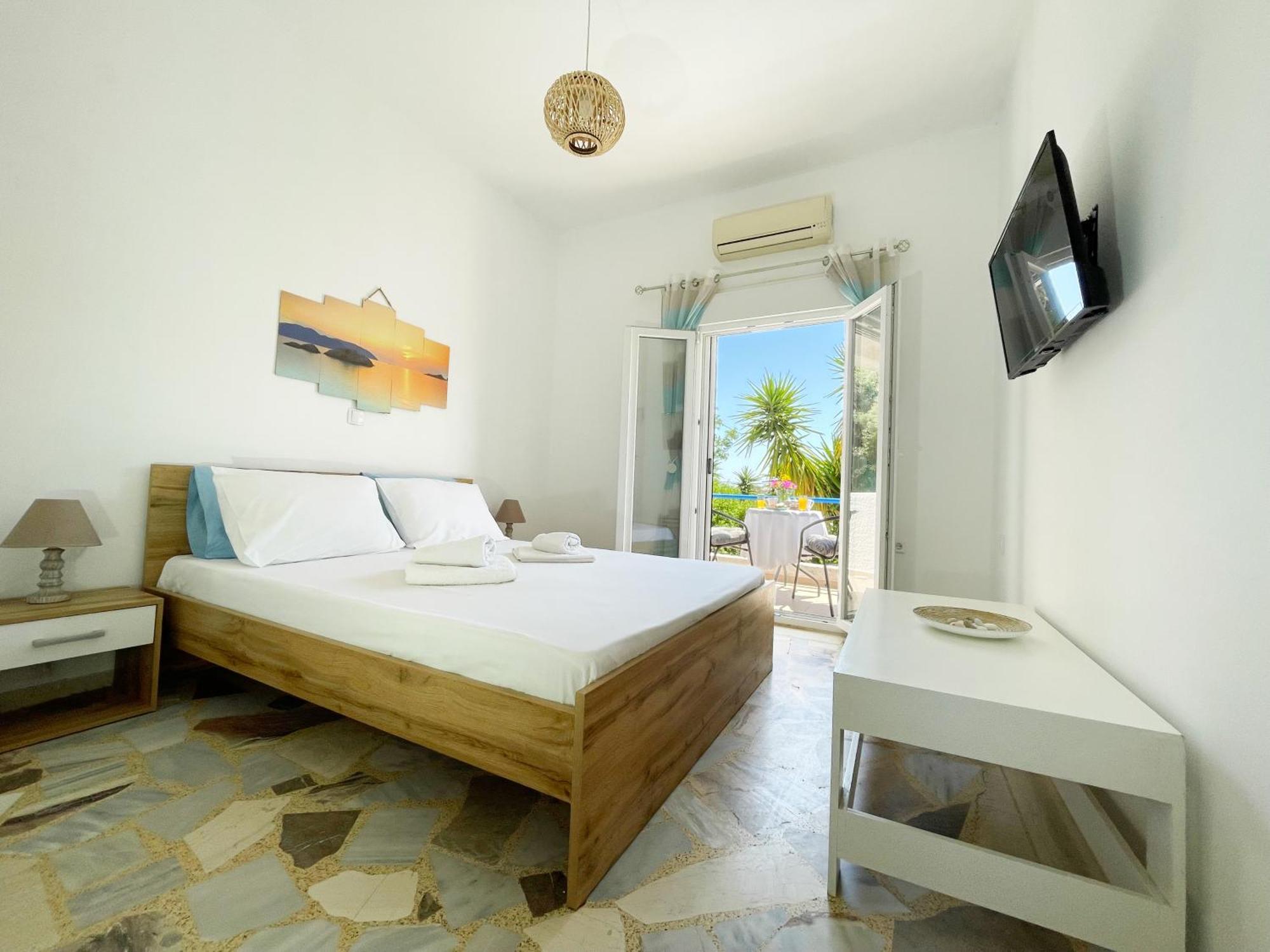 Odysseas Apartments 2 Marathokampos Ngoại thất bức ảnh